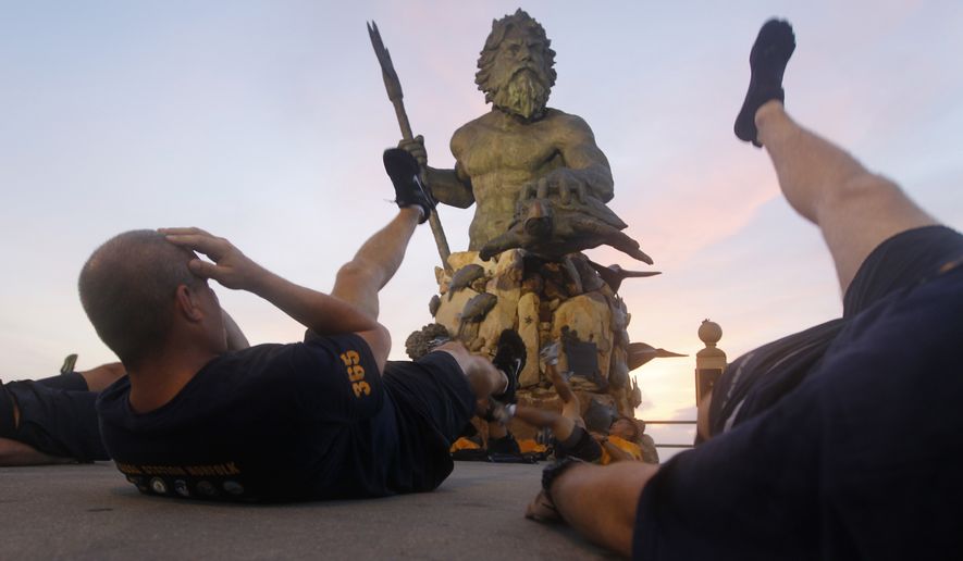 Navy readiness test to rely on planks, sit ups thrown overboard