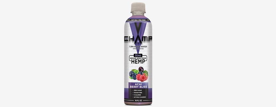 Champ Active Water with Hemp