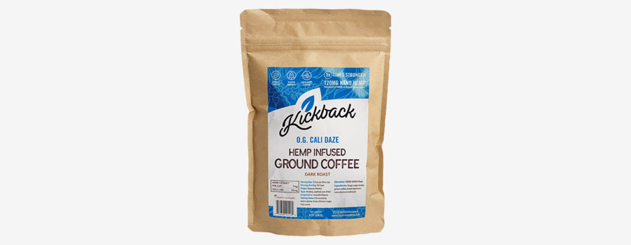 Kickback CBD Ground Coffee
