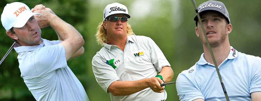 Lucas Glover, Charley Hoffman, and Morgan Hoffman CBD