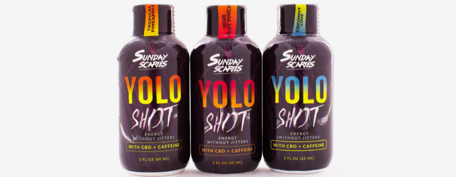 Sunday Scaries YOLO Shot CBD Energy Shot